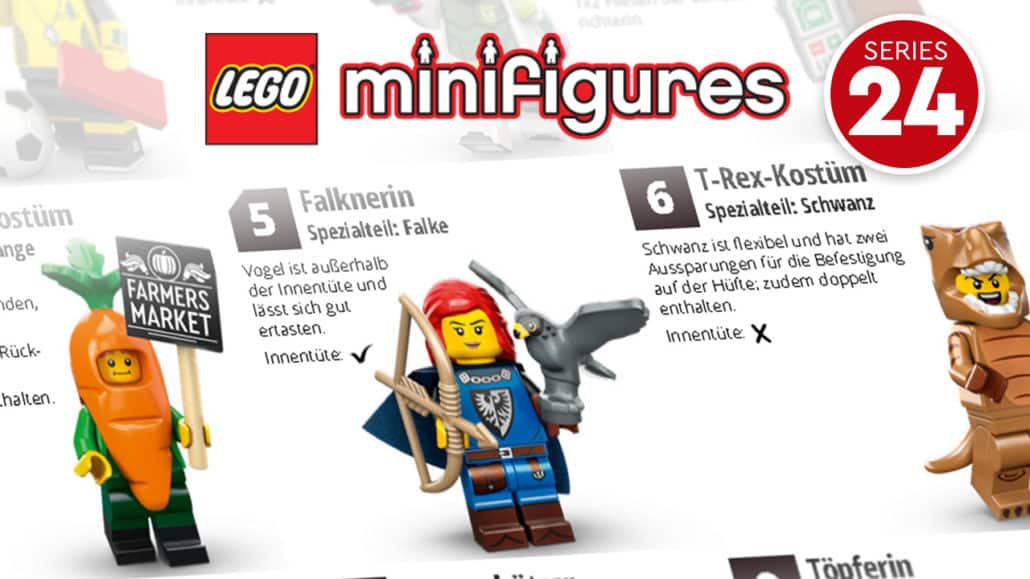 LEGO Minifiguren Feel Guide Serie 24