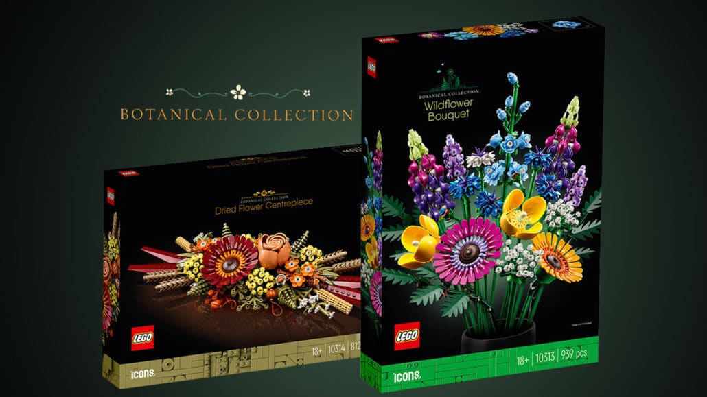 LEGO Botanical Collection 2023 10313 10314