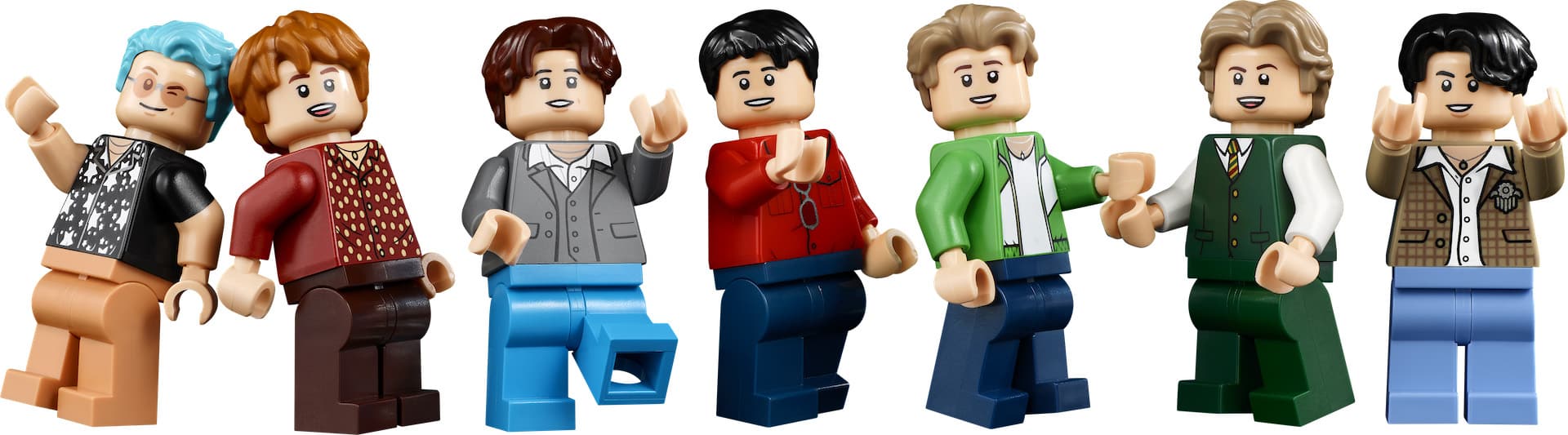 LEGO Ideas 21339 Bts Dynamite Minifiguren (2)