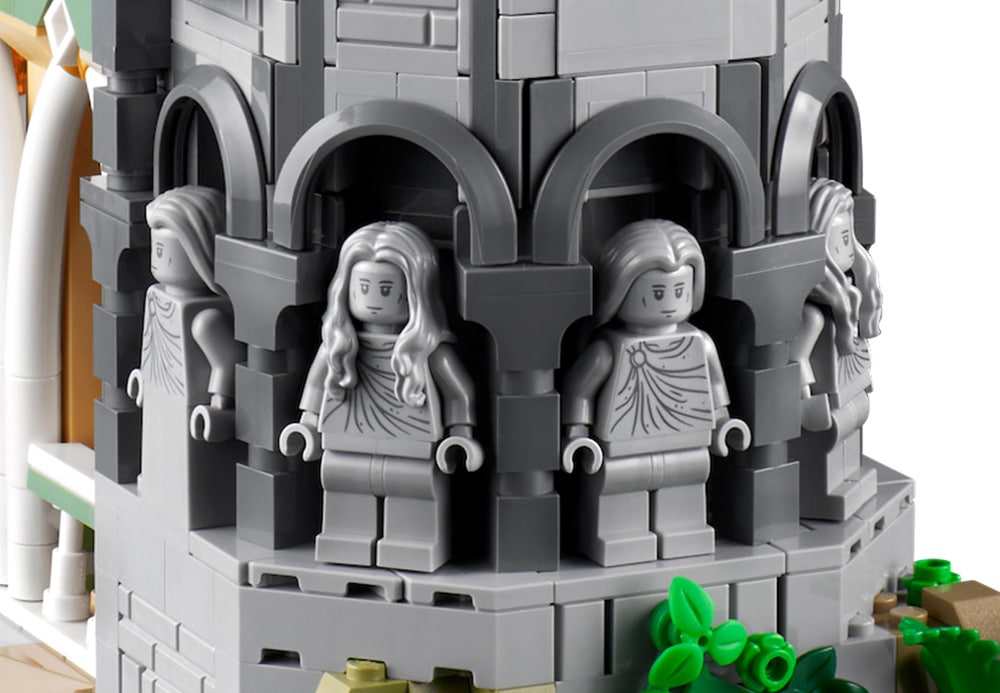 LEGO Herr Der Ringe 10316 Bruchtal Minifiguren Statuen