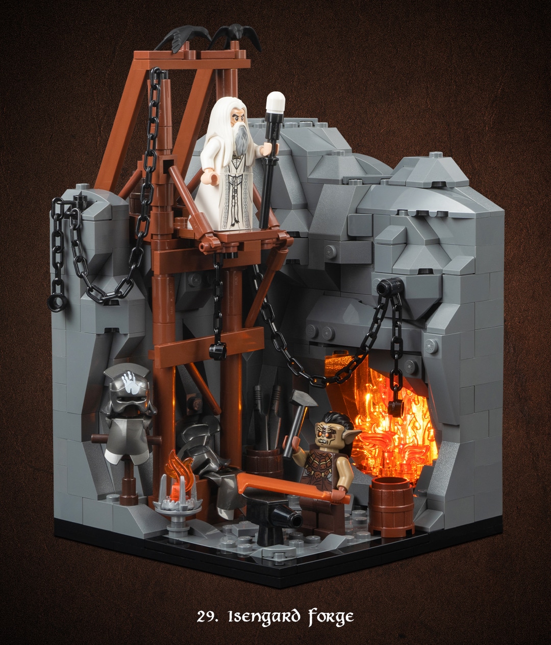 LEGO Lord Of The Rings 29 Isengart Forge Insta