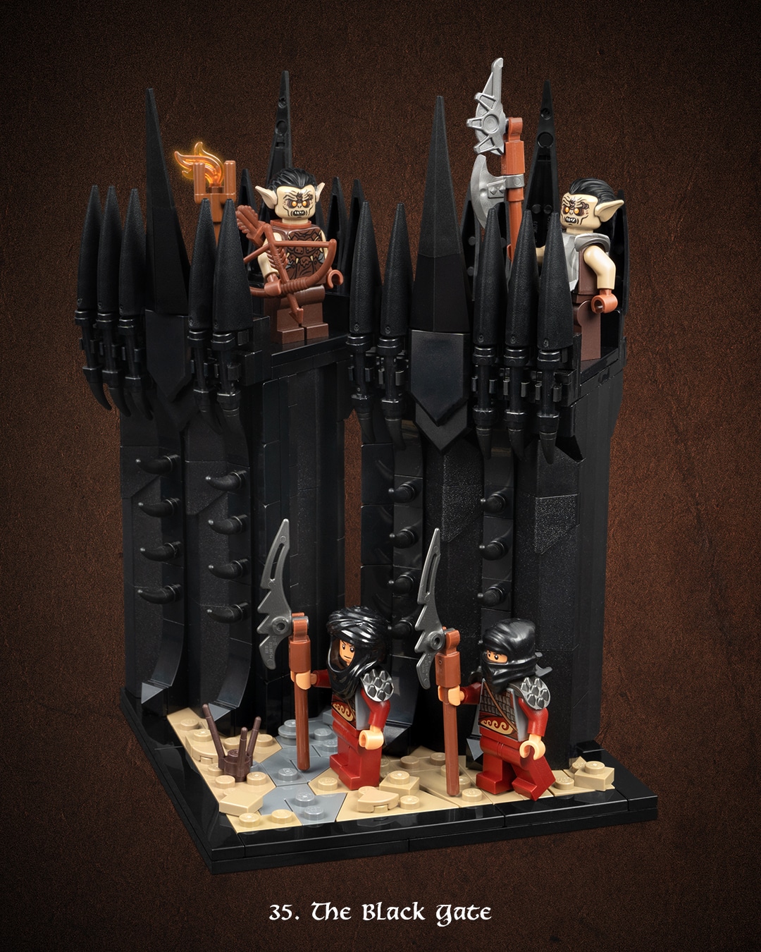 LEGO Lord Of The Rings 35 Black Gate Insta