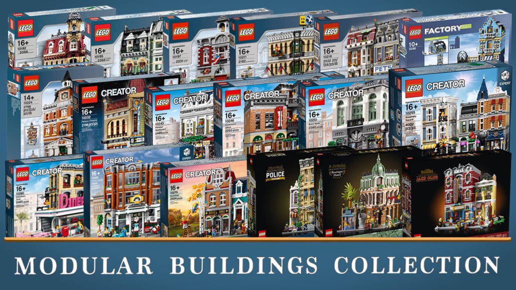 LEGO Modular Buildings Collection Uebersicht Alle Sets