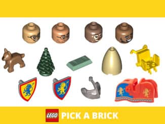 LEGO Pick A Brick Kicker Minifiguren Harnische