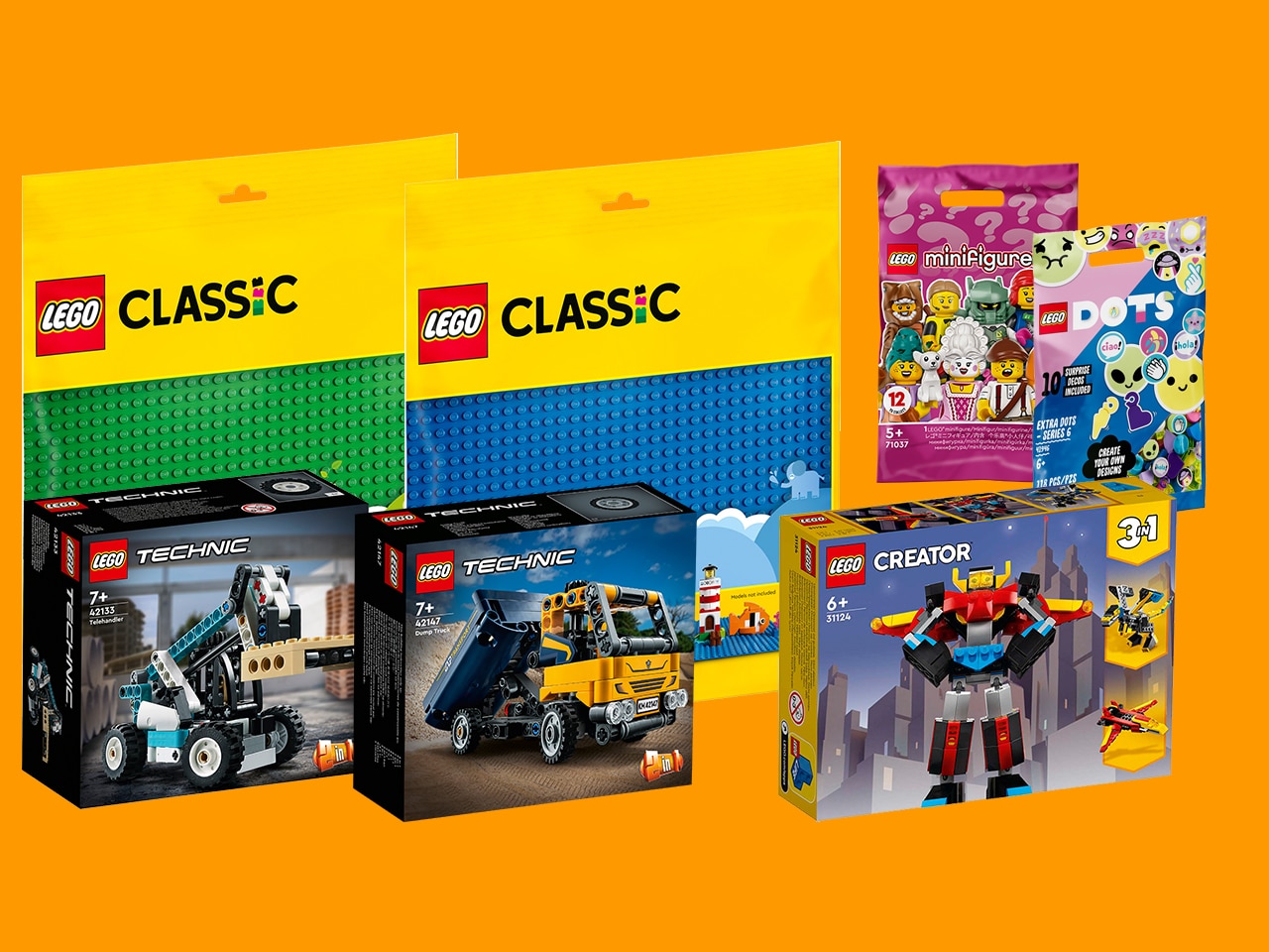 LEGO 3für2Aktion bei Amazon Zahlreiche kleine Sets mit bis zu 58
