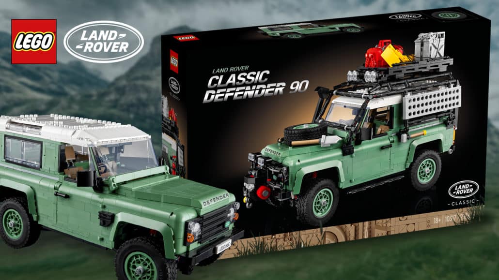 LEGO Íconos 10317 Land Rover Defensor Clásico 90
