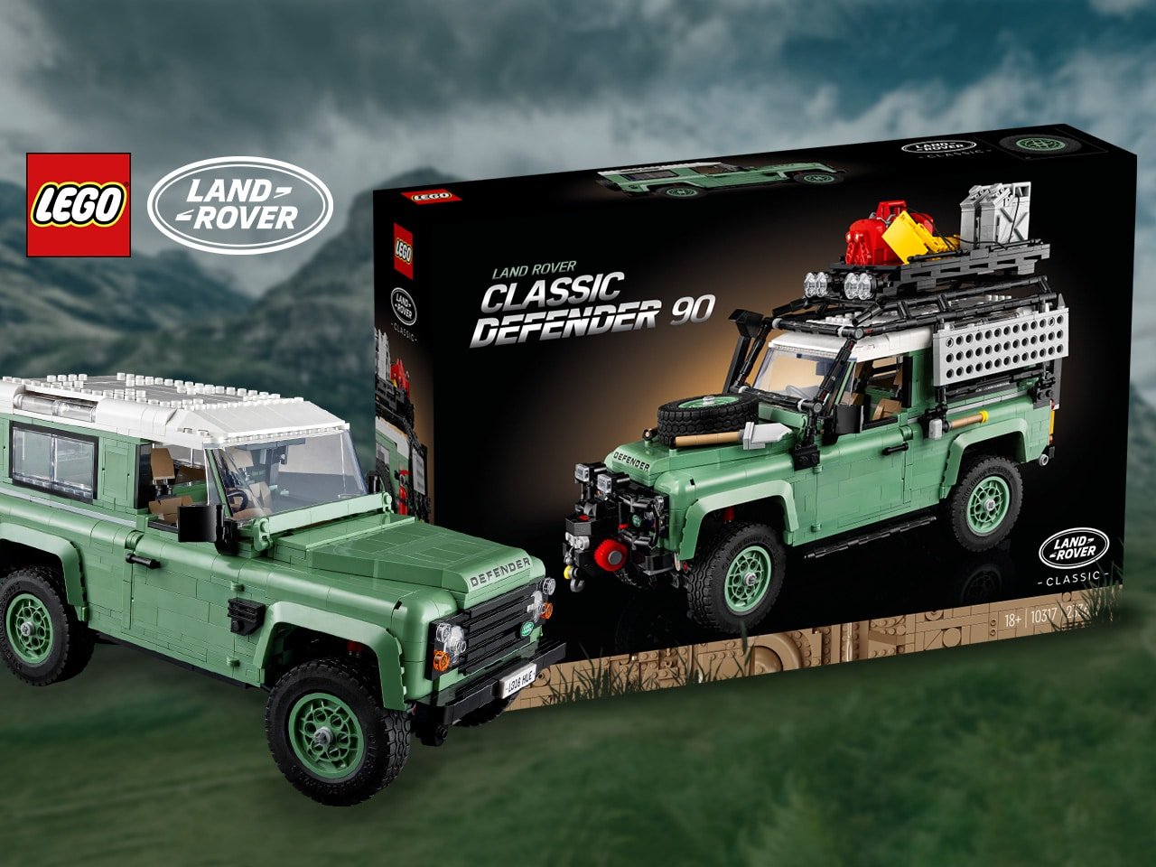 LEGO Icons 10317 Land Rover Defender 90 jetzt im Verkauf