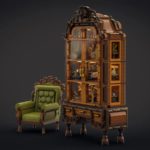 LEGO Ideas Antique Cabinet (2)