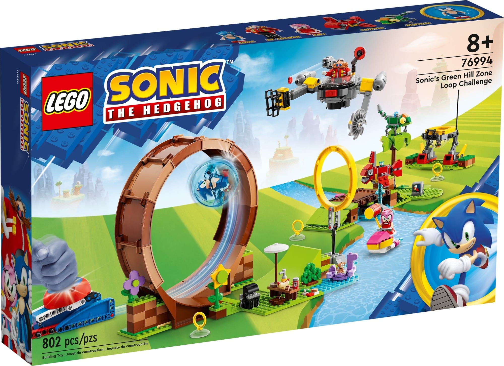 LEGO Sonic 76994 Sonics Looping Challenge In Der Green Hill Zone 2