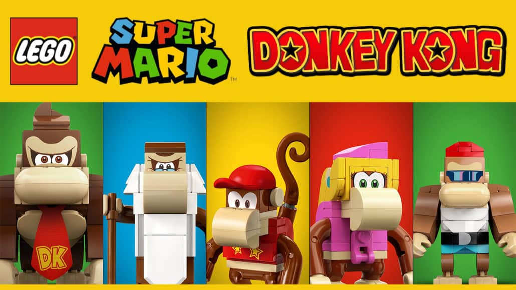 LEGO Super Mario Donkey Kong Figuren Teaser