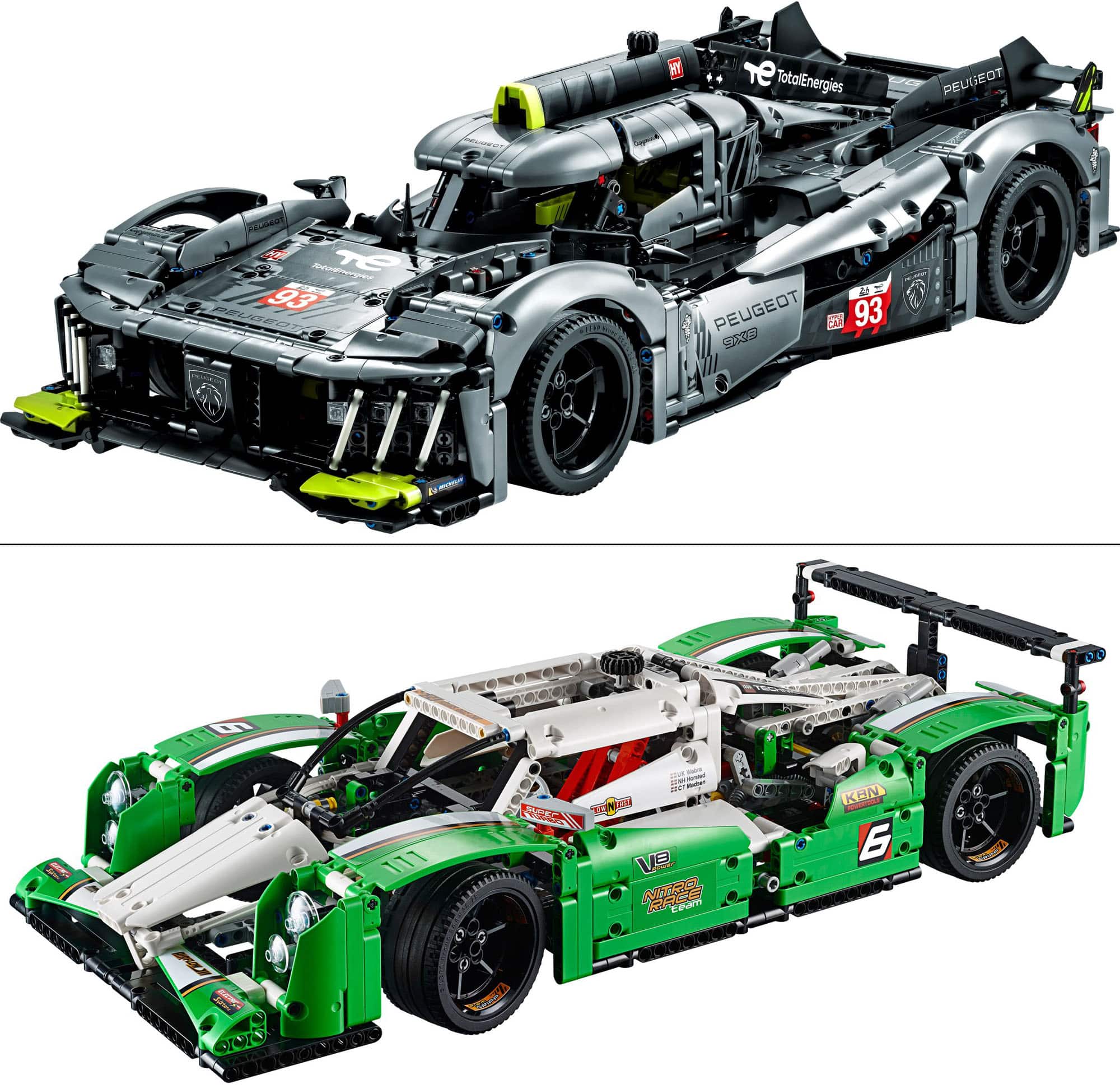 LEGO Technic 42156 Peugeot 9x8 24h Le Mans Hybrid Hypercar 14