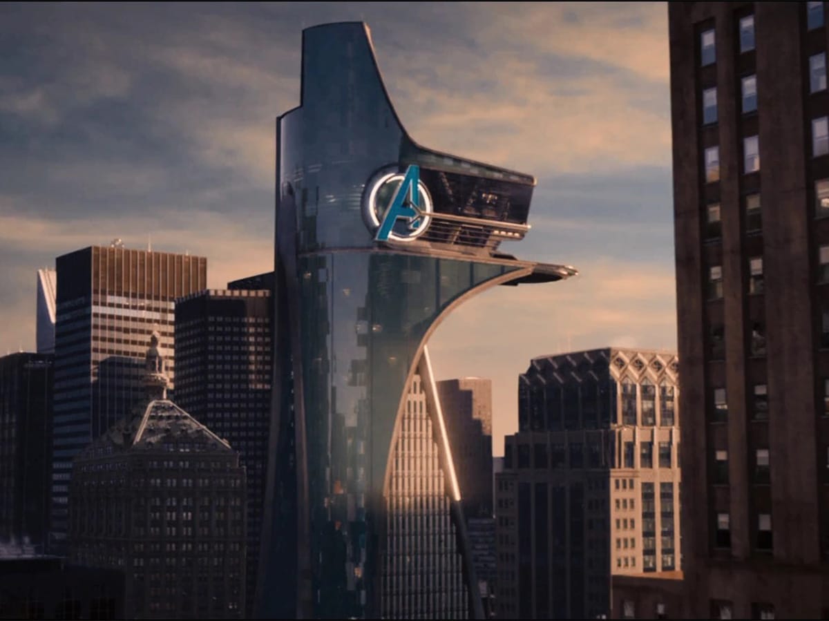 Marvel Avengers Tower Turm