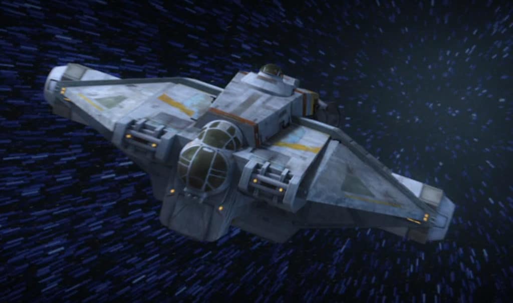 Star Wars Rebels Ghost Raumschiff