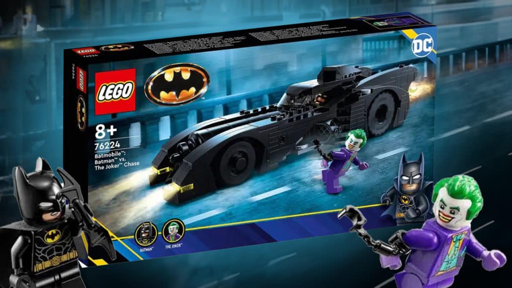 LEGO DC 76224 Batmobile: Batman verfolgt den Joker, mit Auto und Figur'  kaufen - Spielwaren