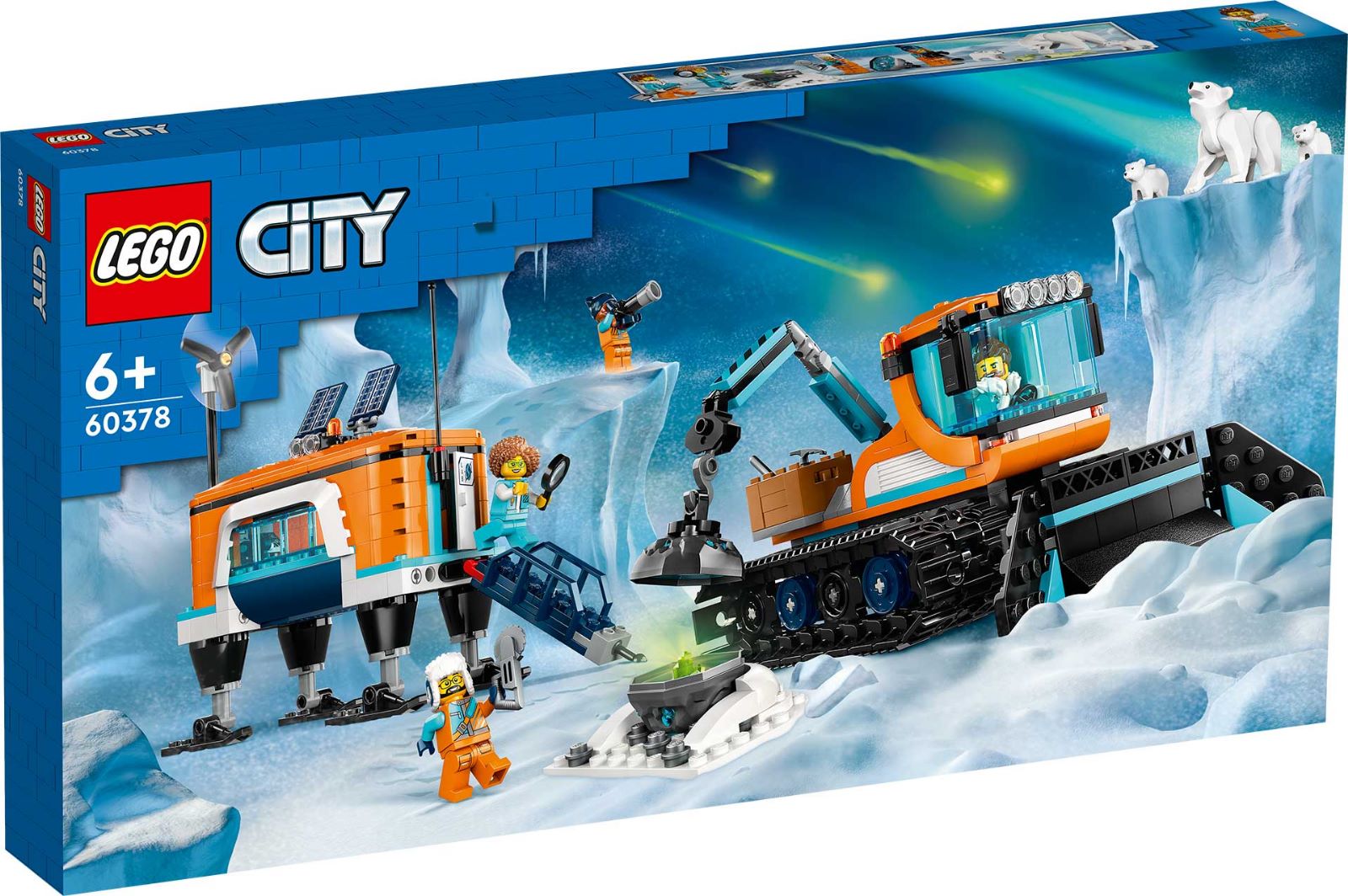 LEGO City 60378 Arktis Schneepflug Mit Mobilem Labor (1)