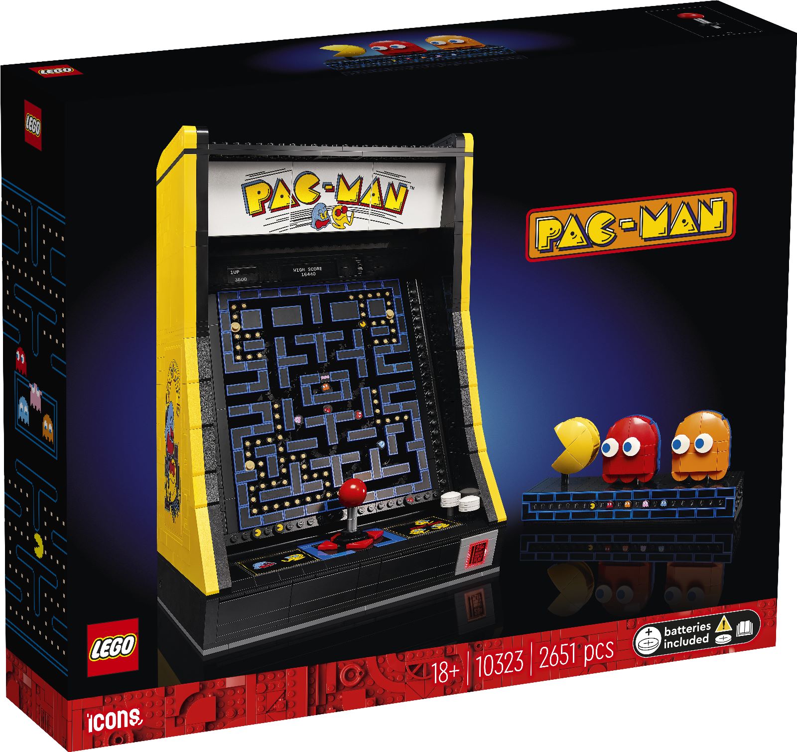 LEGO Icons 10323 Pac Man Arcade Machine (1)