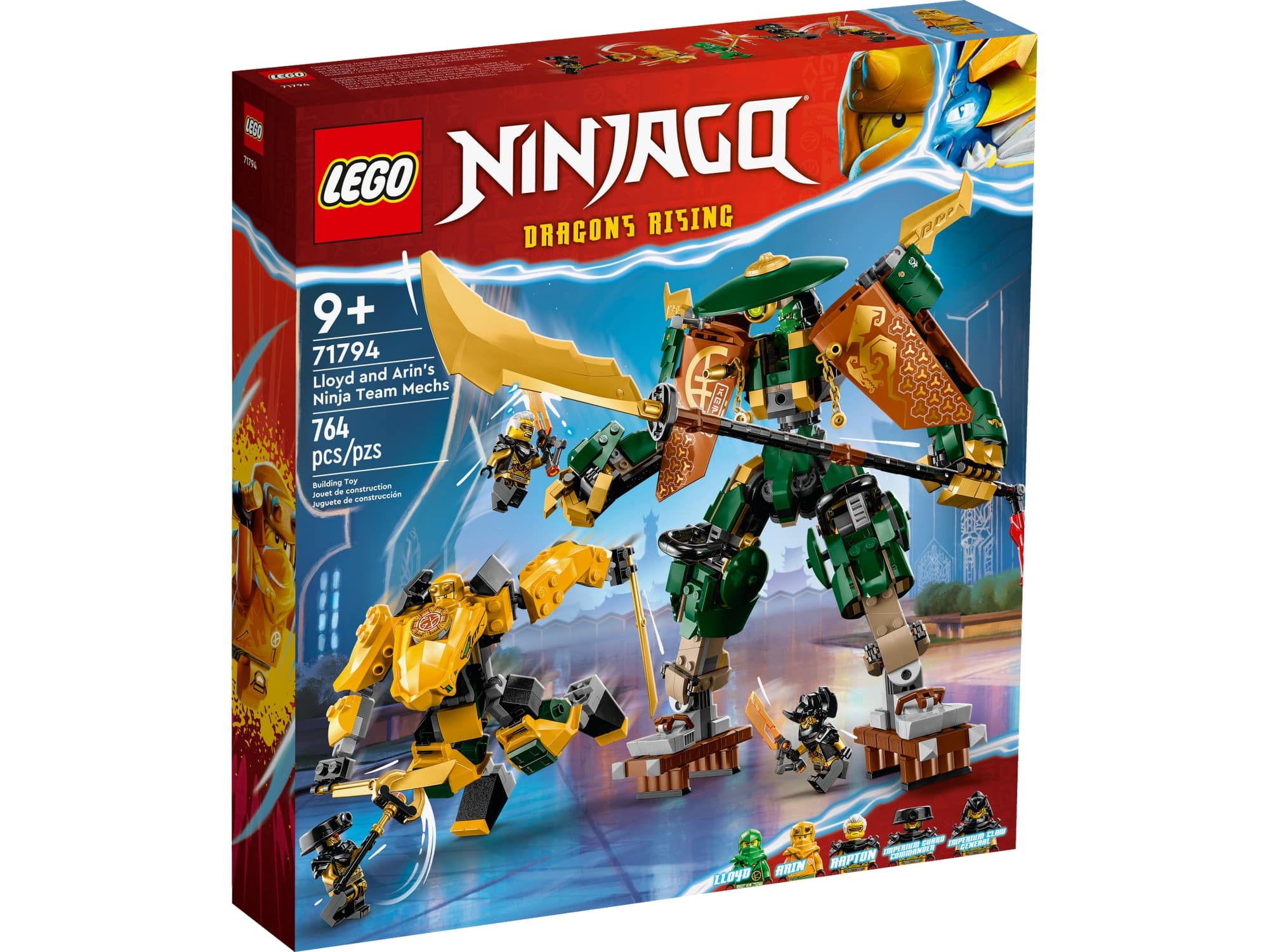 LEGO Ninjago 71794 Lloyds Und Arins Training Mechs 2