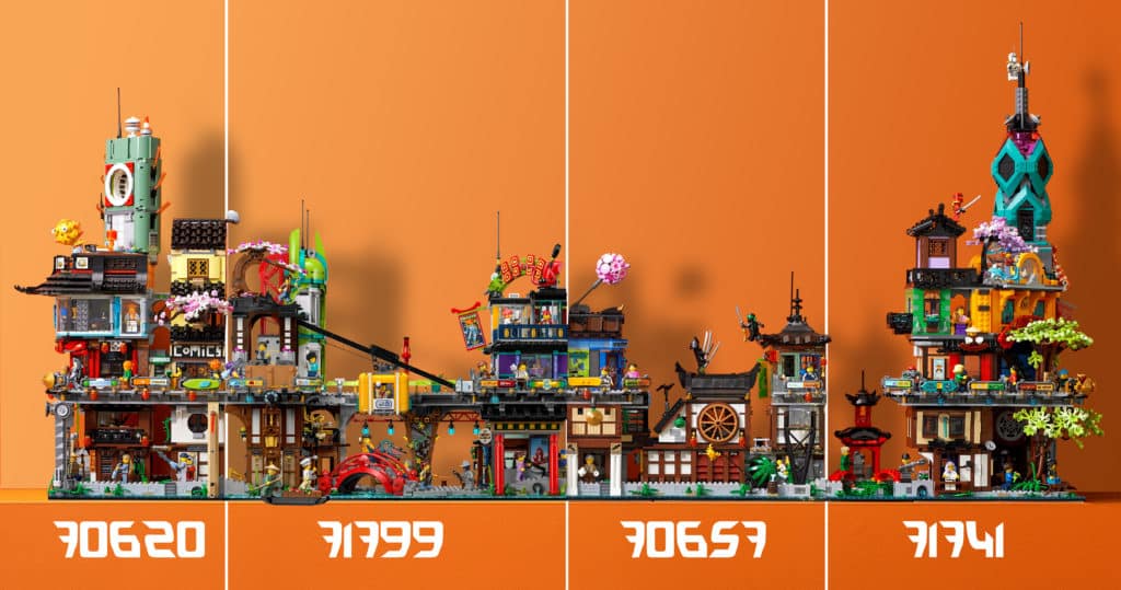 LEGO Ninjago Modulargebaeude