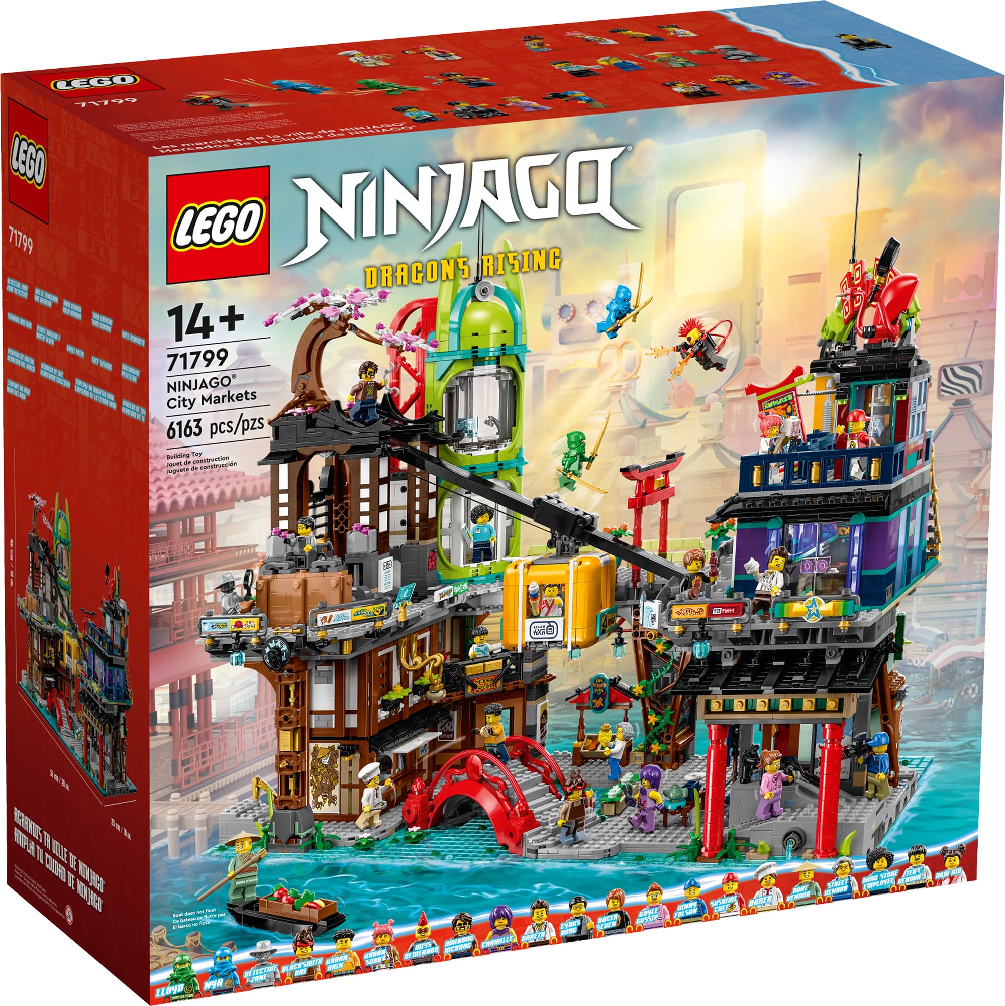 LEGO 71799 Ninjago City Markets 02
