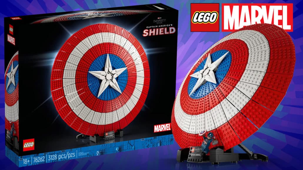 LEGO Marvel Captain America Schild 76262