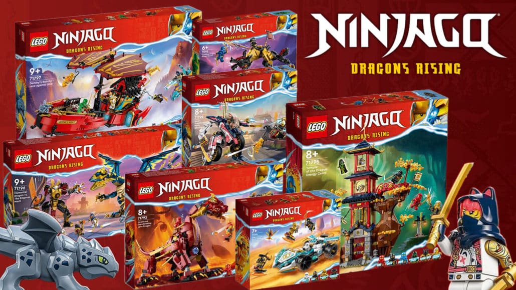 LEGO Ninjago Dragon Risinng Juni Sets 2023