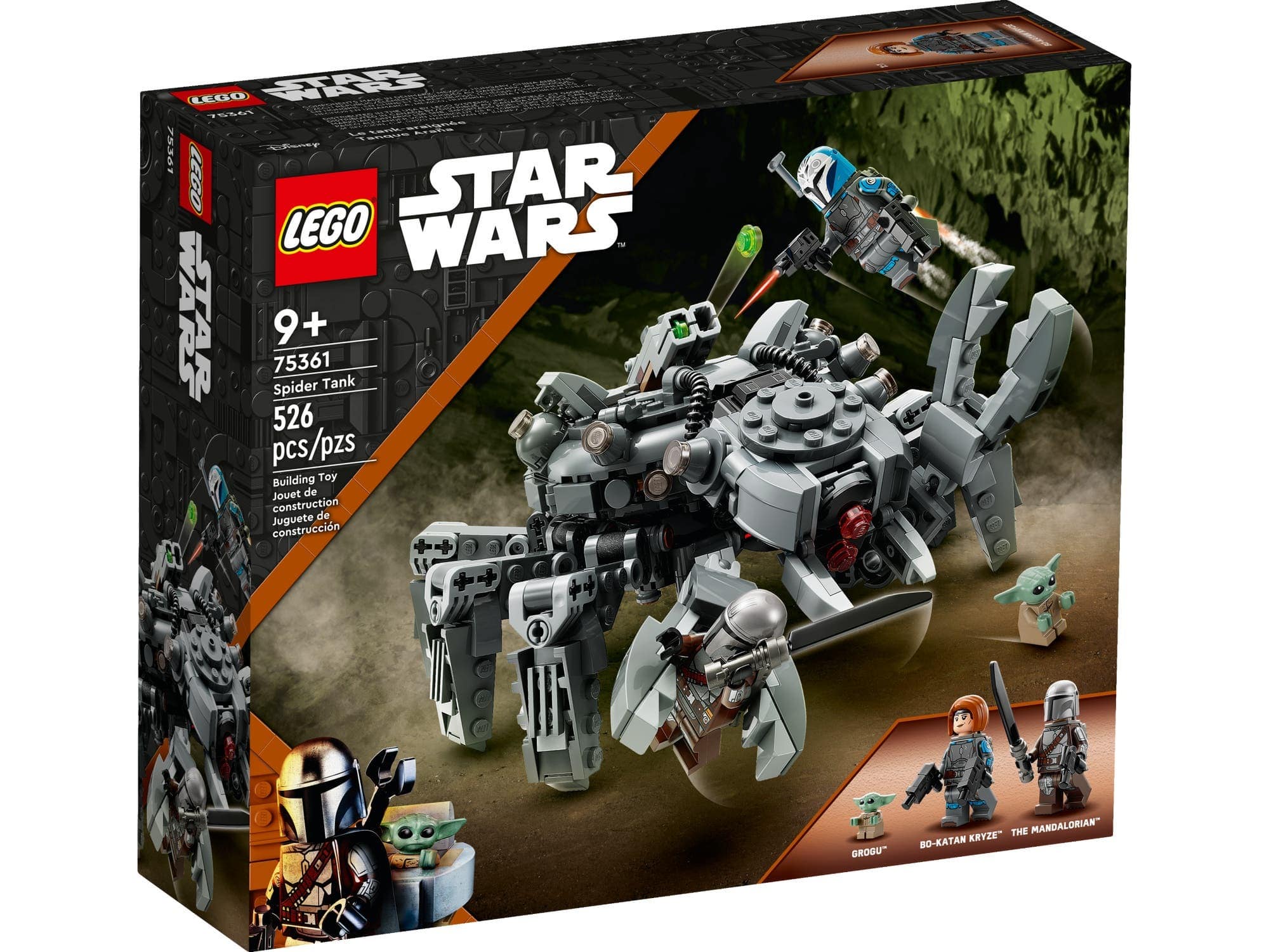 LEGO Star Wars 75361 Spinnenpanzer