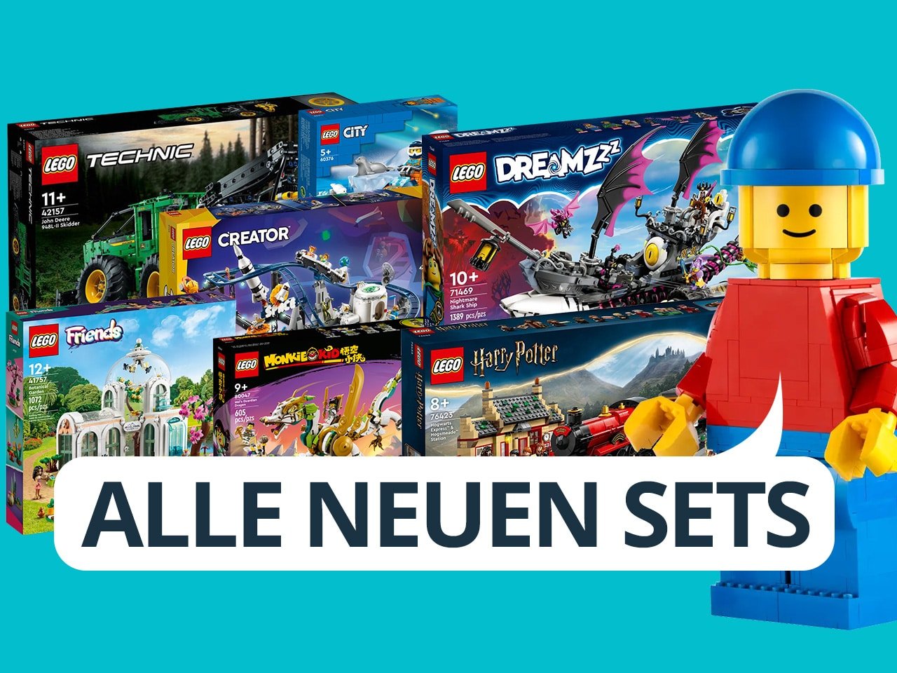 Eine Woche voller LEGO Neuheiten! Übersicht der neuen Sets