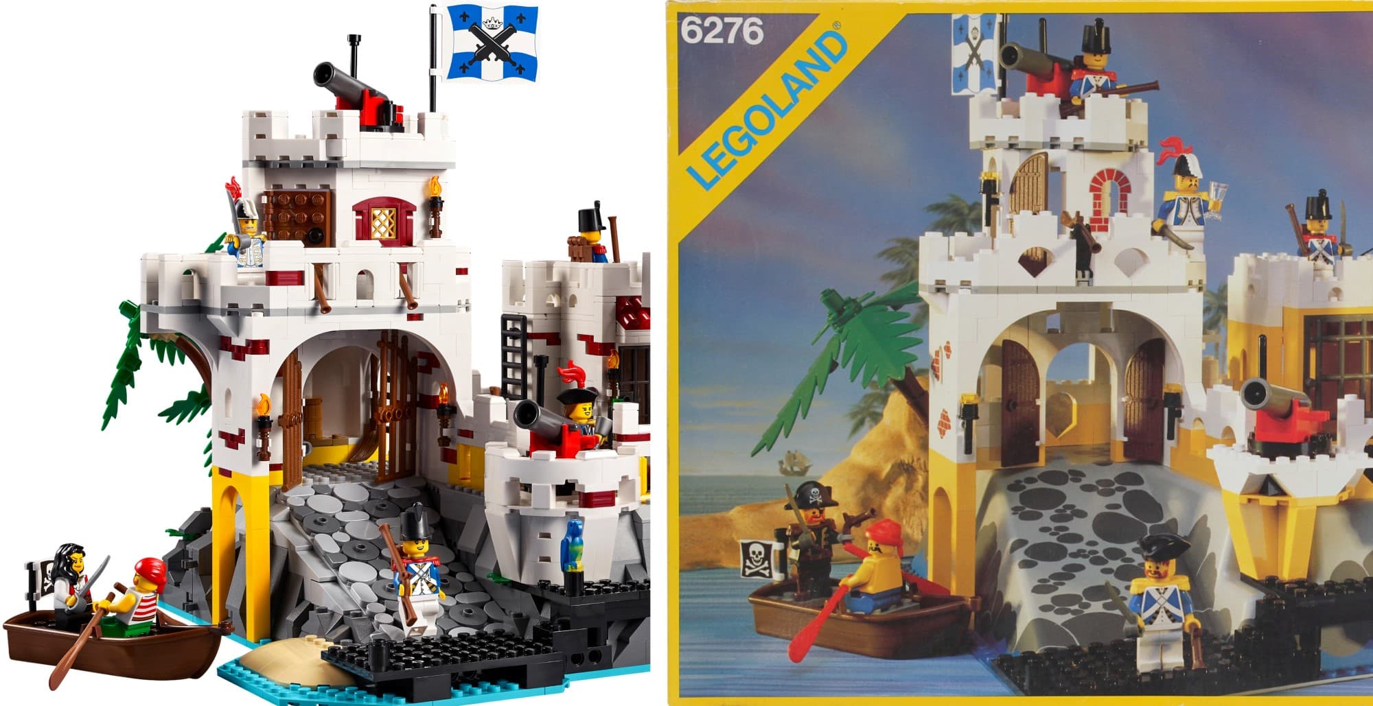 LEGO 10320 Eldorado Festung Vergleich 6276 1