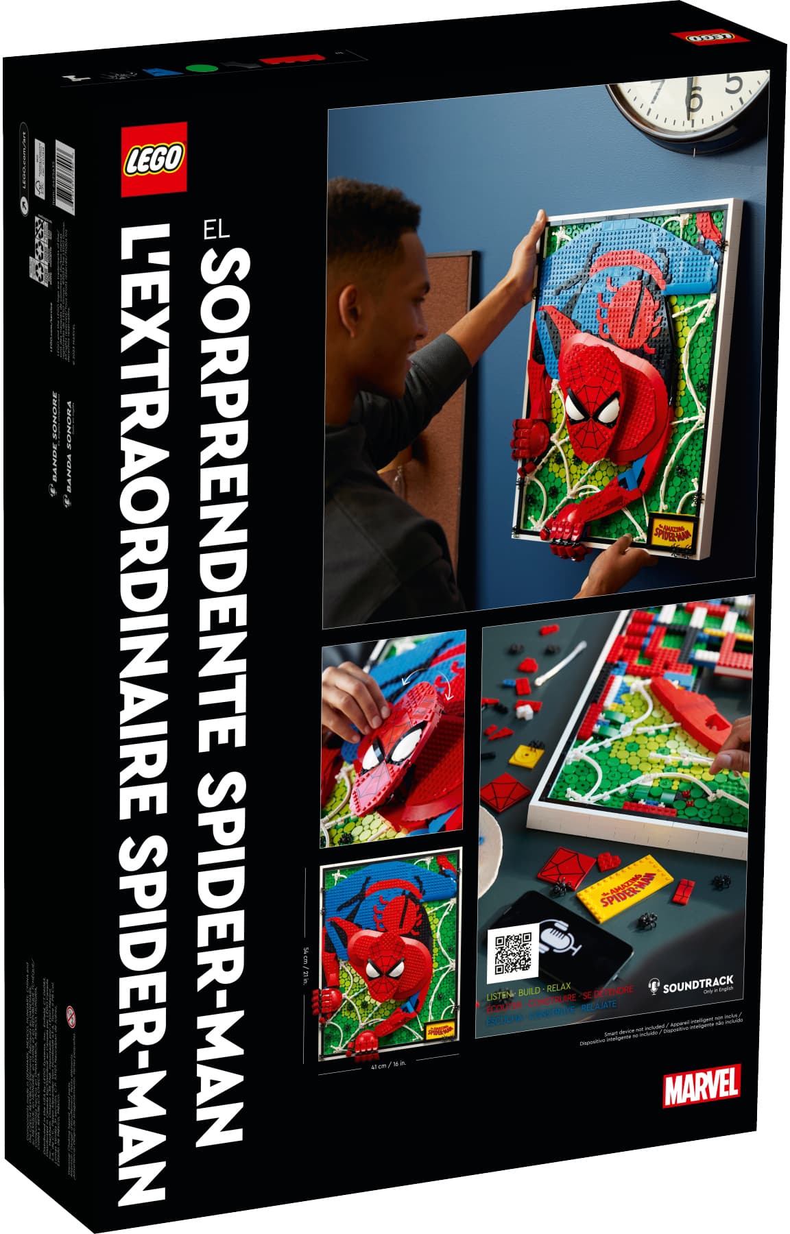 LEGO Art 31209 The Amazing Spider Man Box (2)