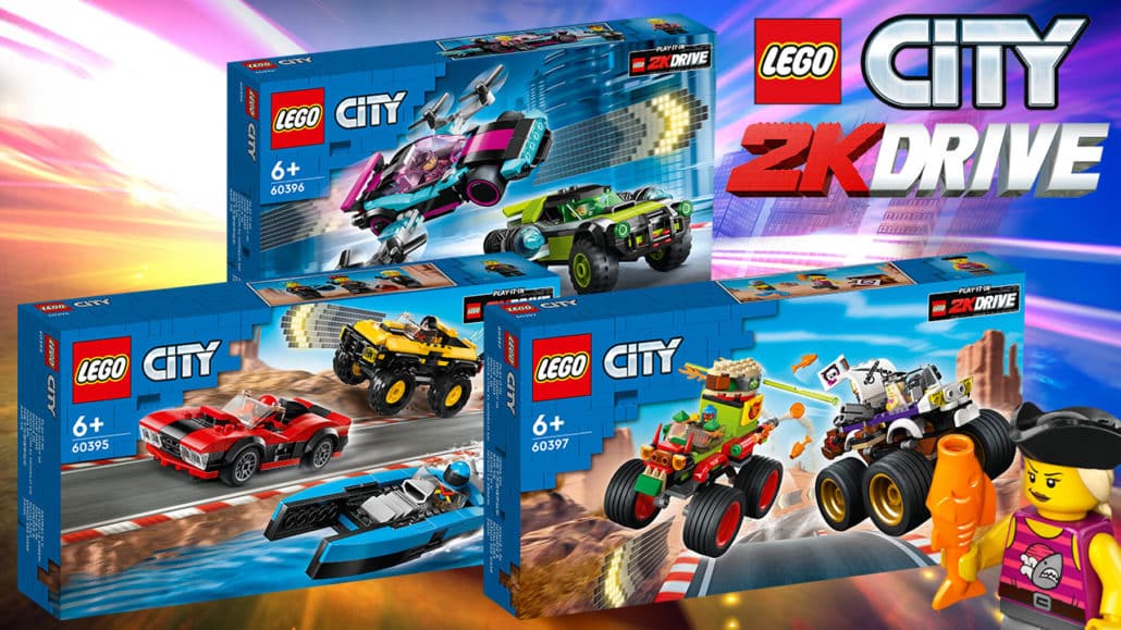 LEGO City 2k Drive Fahrzeuge