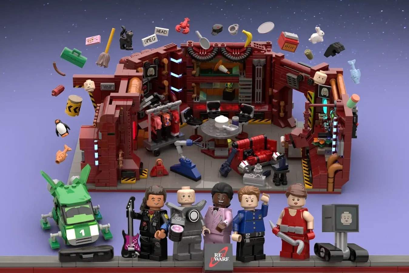 LEGO Ideas Red Dwarf (1)