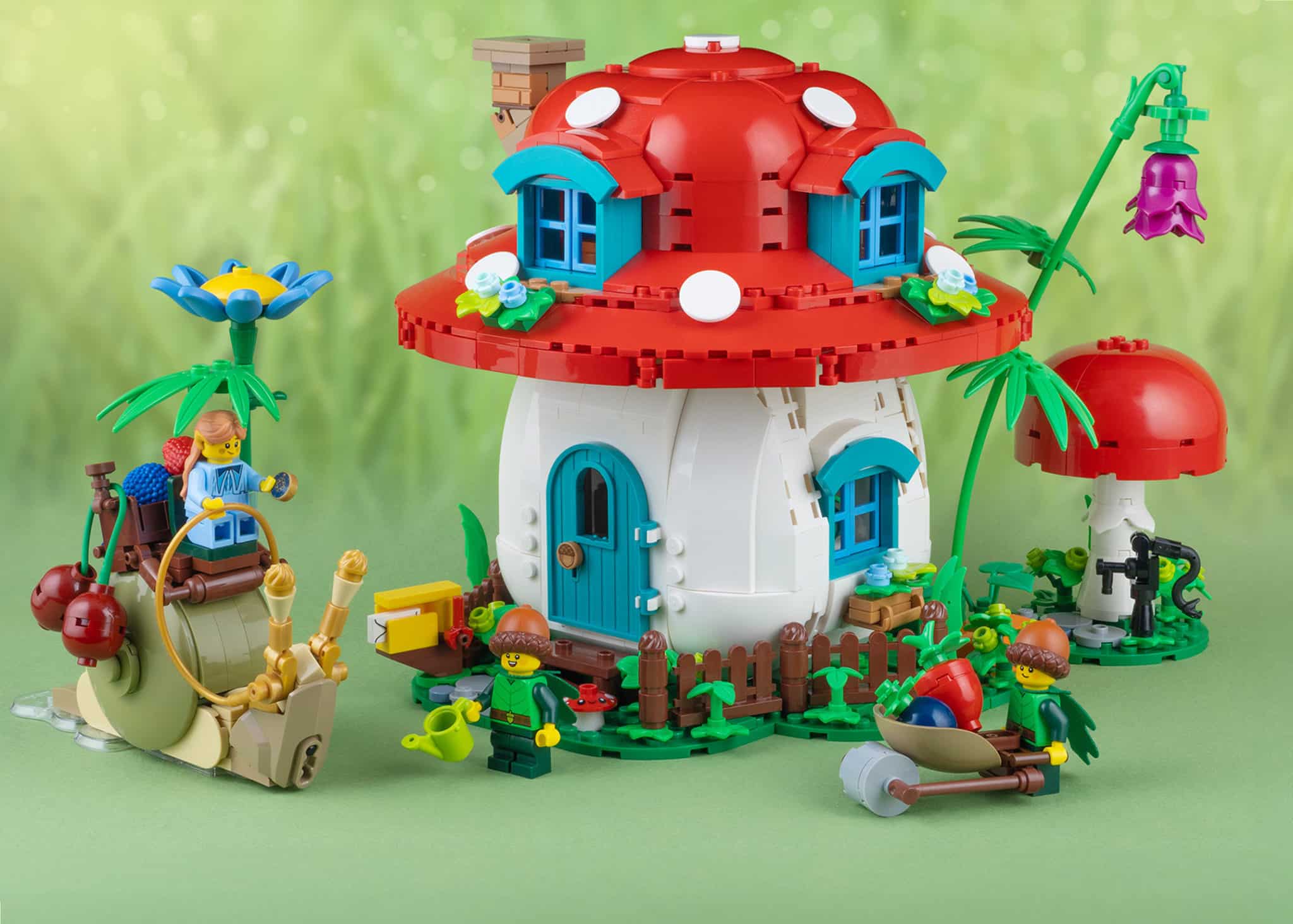 LEGO Pilzhaus Vergleich 01