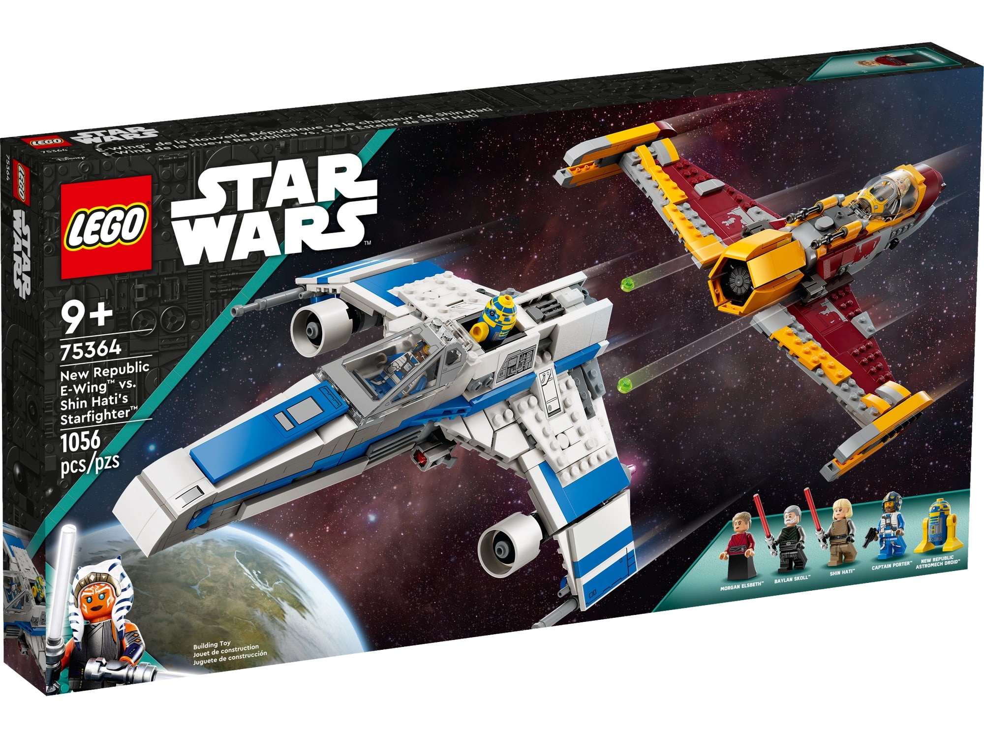 LEGO Star Wars 75364 New Republic E Wing Vs. Shin Hatis Starfighter 2