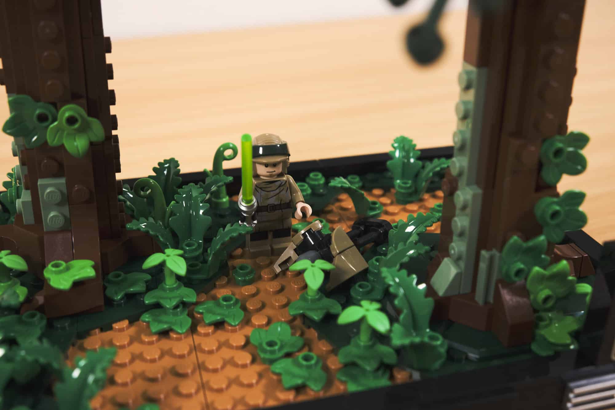 Review LEGO 75353 Verfolgungsjagd Auf Endor Diorama Spitze Ab