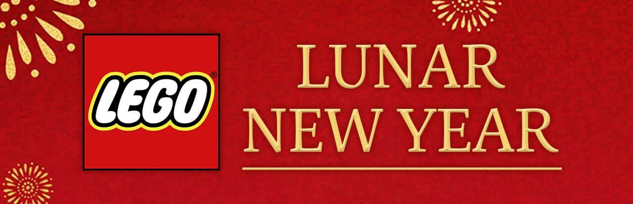 LEGO Lunar New Year Mondneujahr Banner