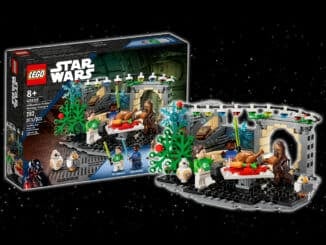 LEGO Star Wars 40658 Weihnachtsdiorama Millennium Falcon