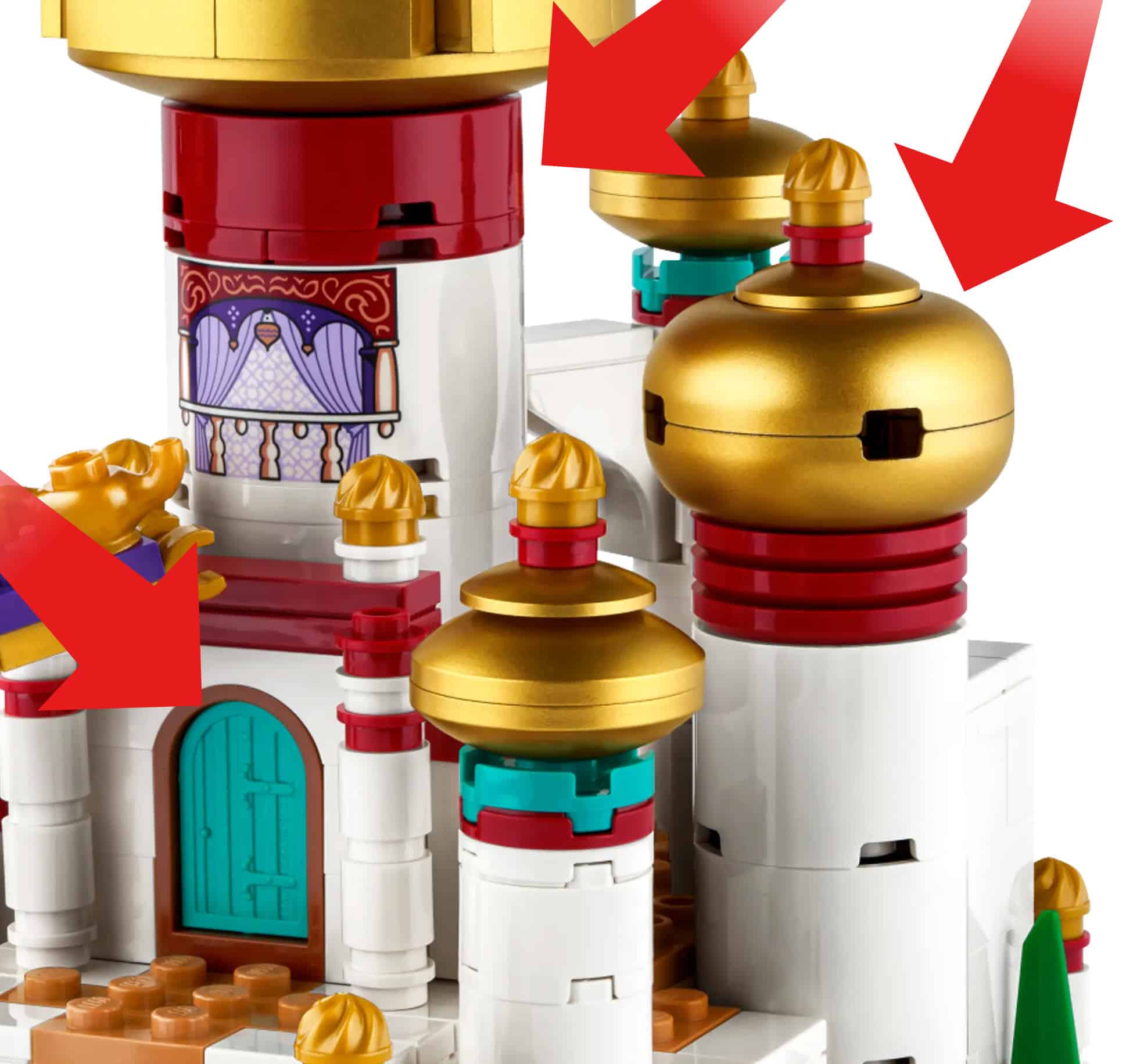 LEGO 40613 Disney Mini Palast Von Agrabah Neue Teile 01