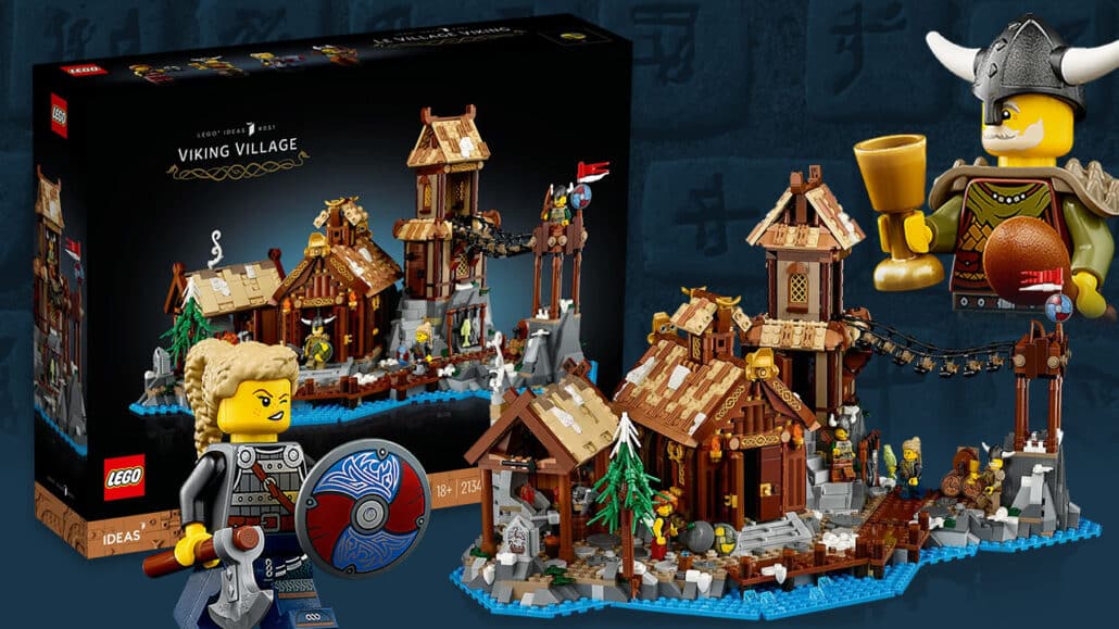 LEGO Ideas 21343 Wikingerdorf 01 LEGO Ideas 21343 Wikingerdorf 01
