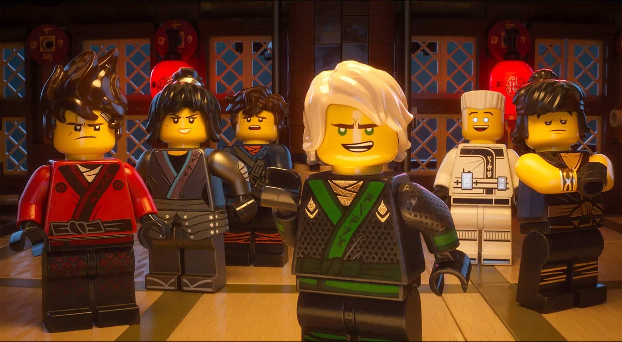 LEGO Ninjago Movie Charaktere Lloyd Kai Jay Zane Nya Cole