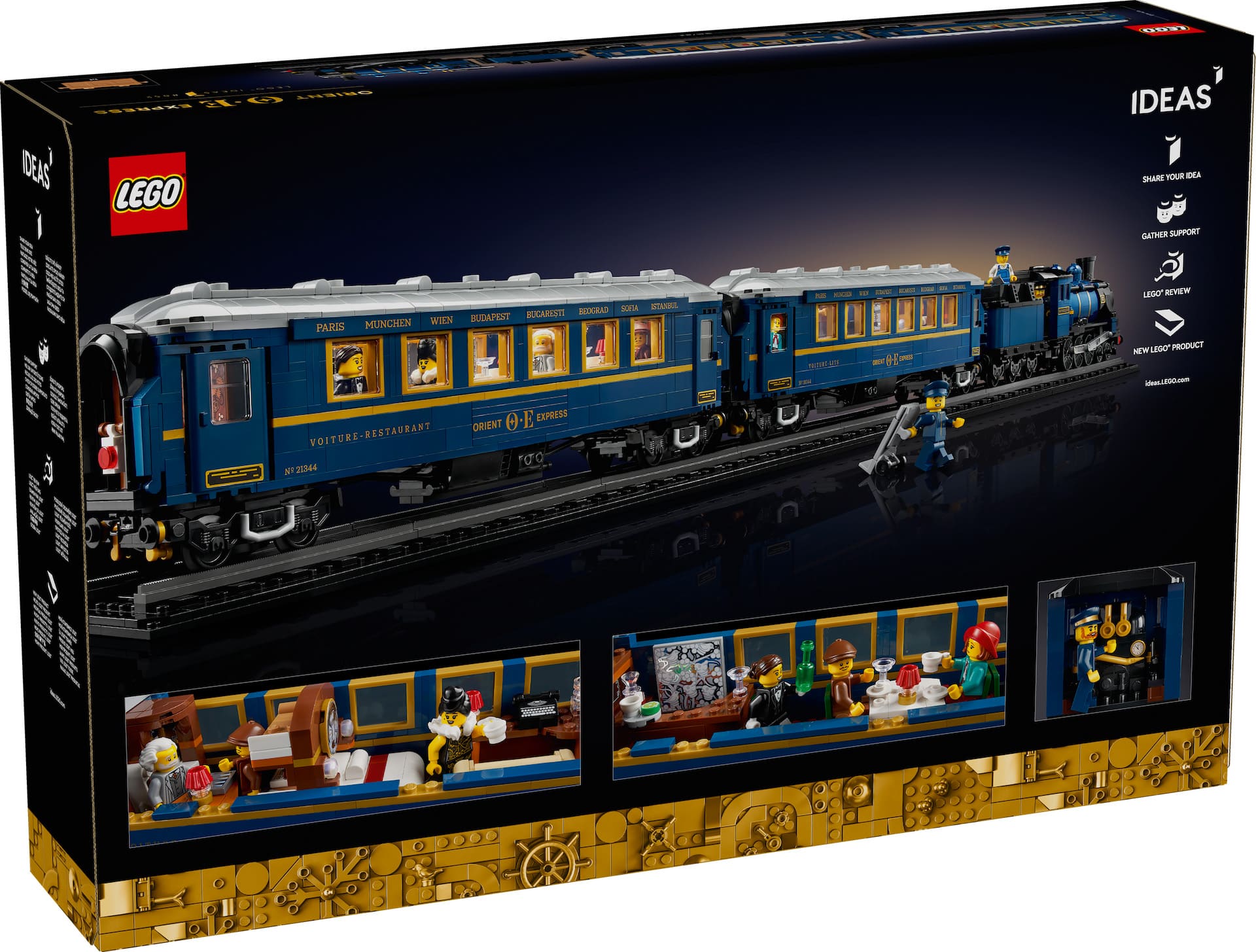 LEGO Ideas 21344 Orient Express 2