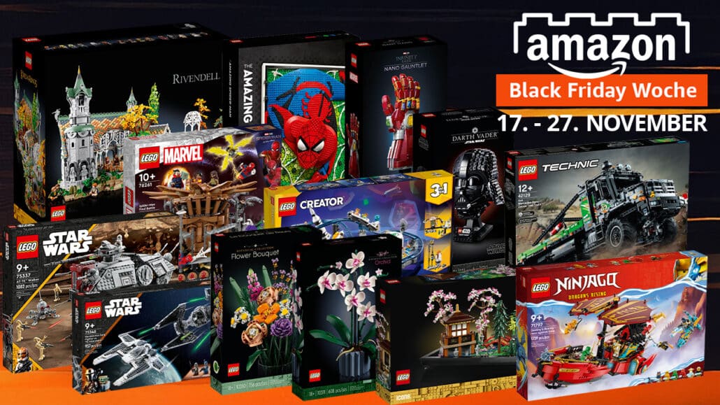 Amazon Black Friday LEGO Angebote Update 23 November