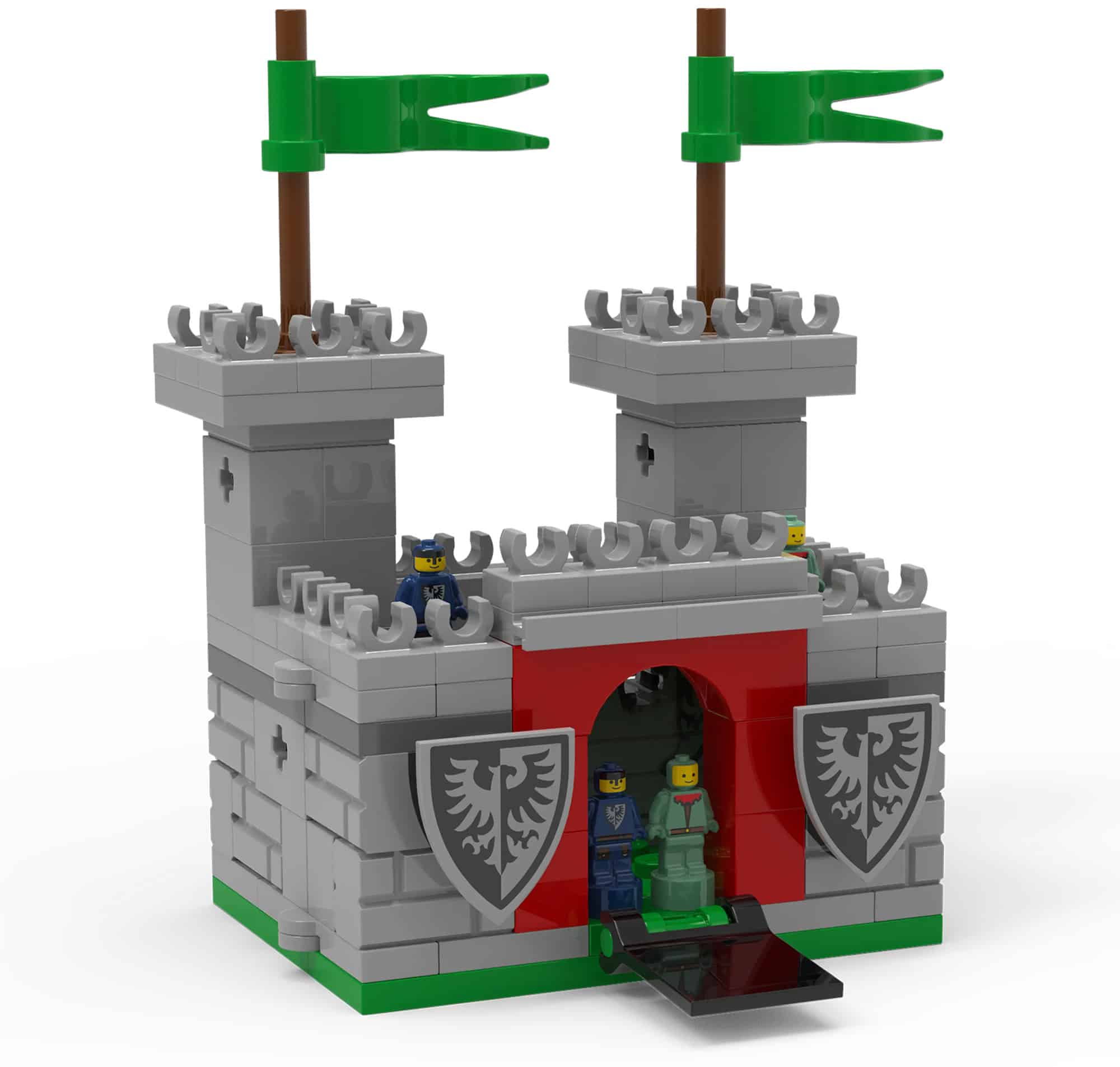 LEGO 5008074 Gray Castle Micro Night Black Friday 2023