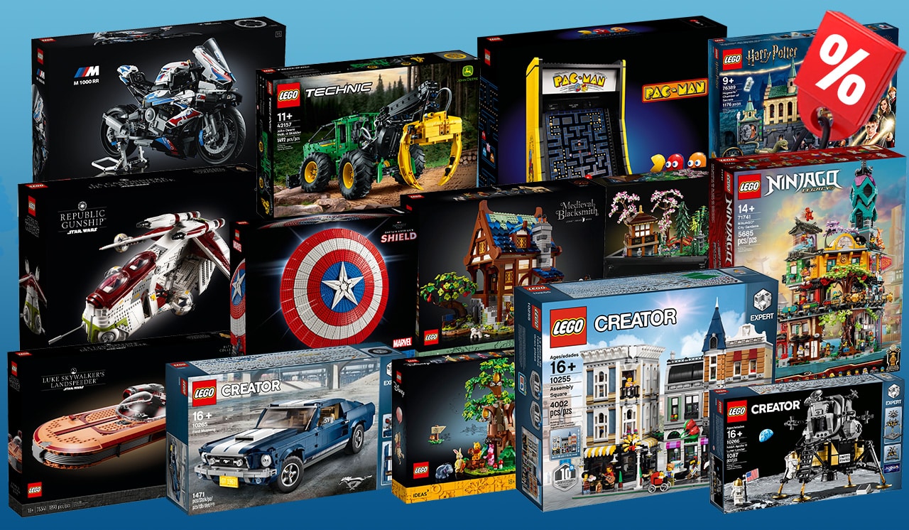 LEGO Insiders Wochenende 2023 Rabattgutscheine Alle Sets