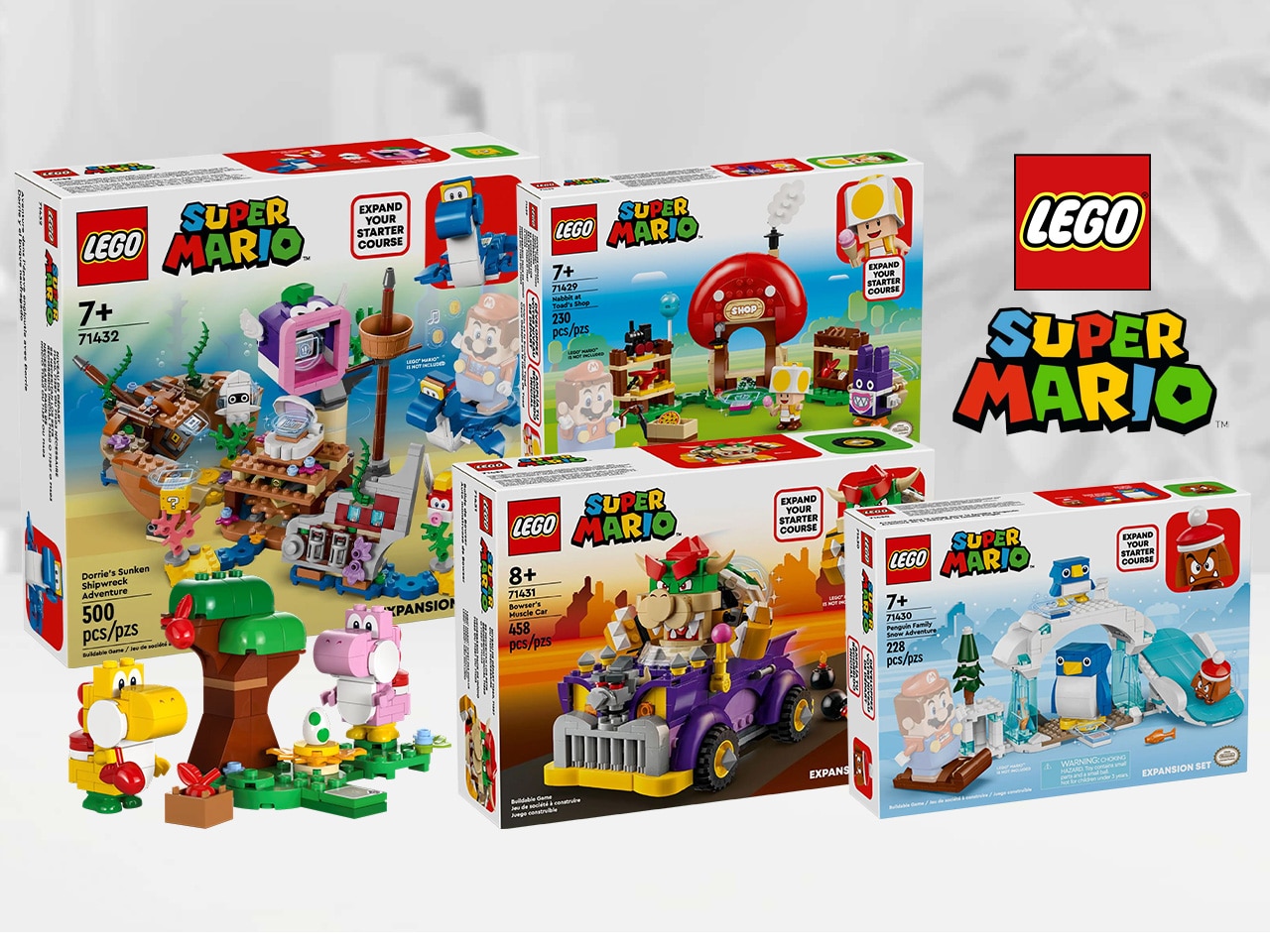 LEGO Mario 2024 Neuheiten Offizielle Bilder und ein weiteres Set!