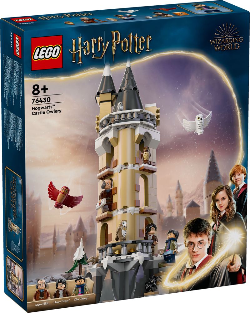 LEGO Harry Potter 2024: Eulerei, Bootshaus, Hagrids Hütte & mehr