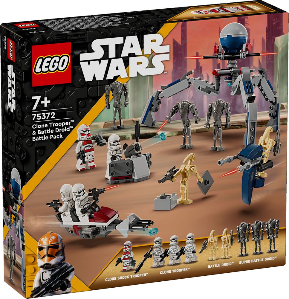 LEGO Star Wars 75372 Clone Trooper Battle Droid Battle Pack 2