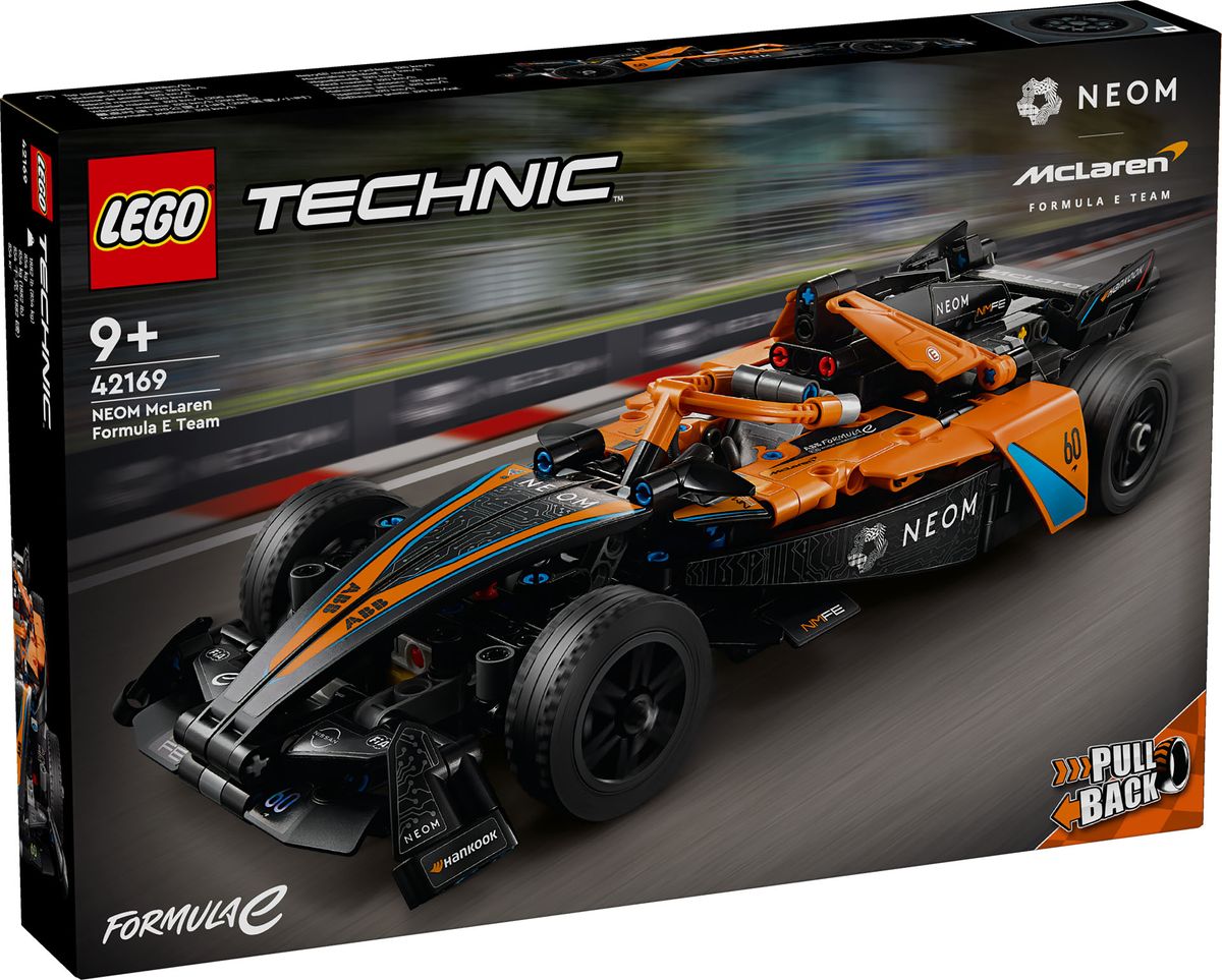 LEGO Technic 42169 Neom Mclaren Formula E Race Car 1
