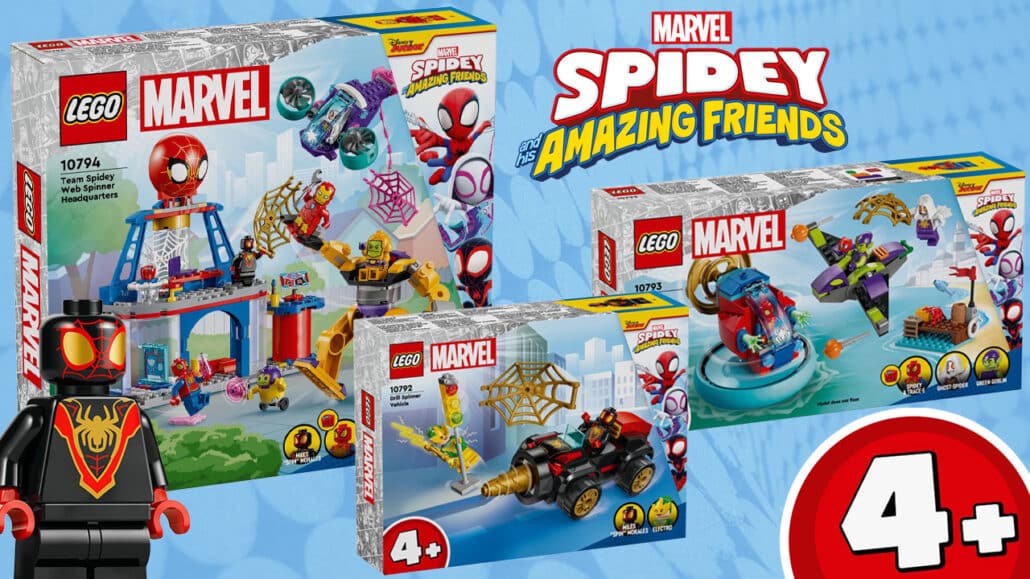 LEGO Marvel 4+ Spidey And Friends 2024 LEGO Marvel 4+ Spidey And Friends 2024