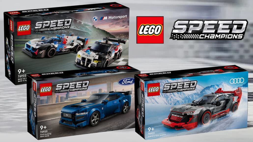 LEGO Speed Champions 2024 BWM, Audi und Ford Mustang!