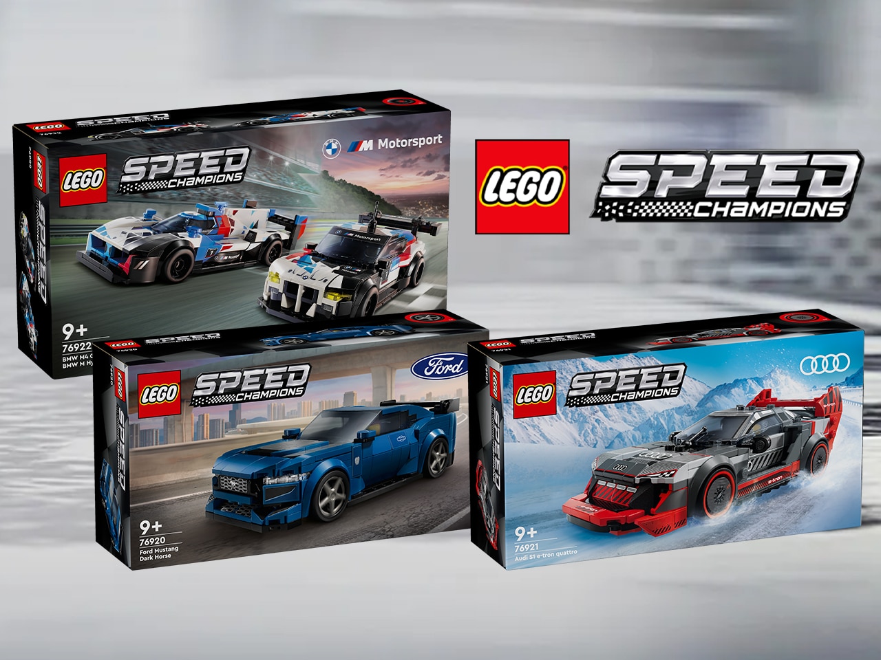 LEGO Speed Champions 2024 BWM, Audi und Ford Mustang!